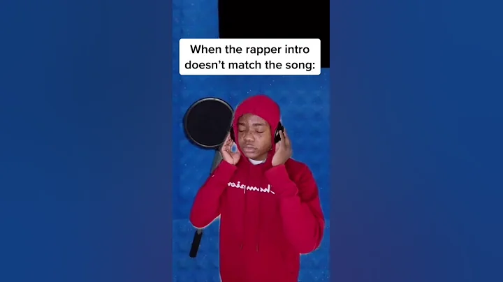 When the rapper intro doesn’t match the song 😂