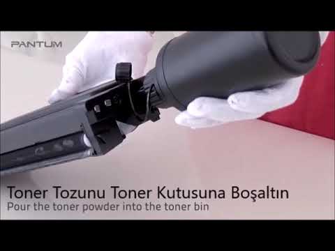 TN-411H Dolum Kiti Nasıl Kullanılır? | Pantum P3300, P3010, M6800, M7100, M7200 ve M7300 Serisi