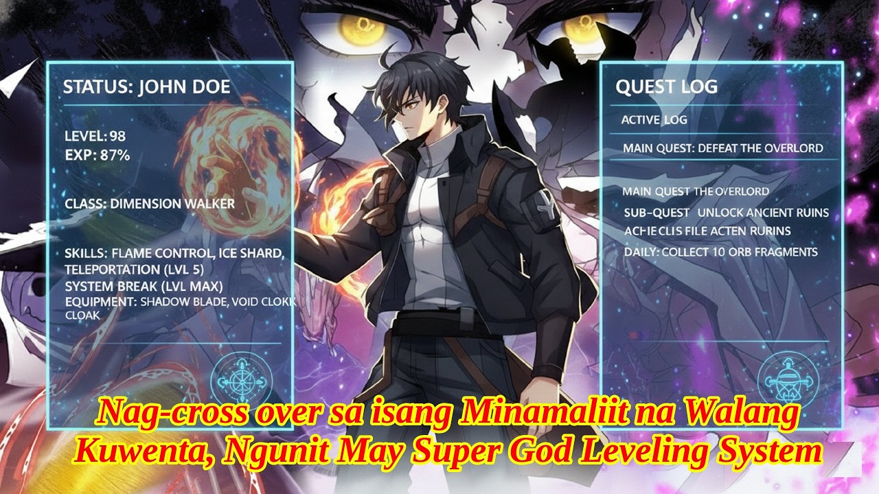 Nag-cross over sa isang Minamaliit na Walang Kuwenta, Ngunit May Super God Leveling System