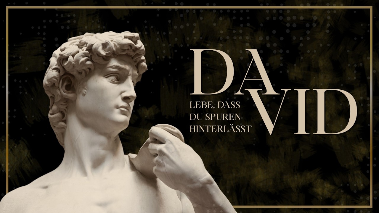 DAVID  - Lebe, dass du Spuren hinterlässt | Siemen van Freeden