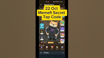 Memefi Secret Code 22 Oct | Memefi daily combo Reward Today| Memefi Daily Coin Code Today Oct 22