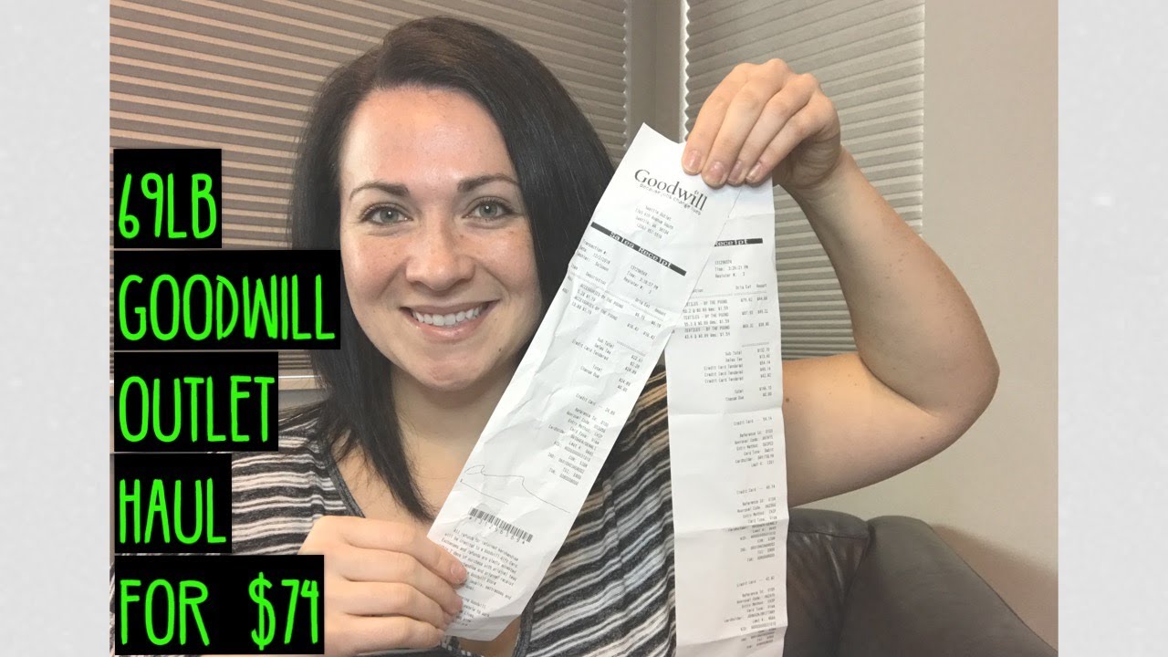 69lbs Of Clothing, Shoes & Accessories For $74 From The Goodwill Outlet! goodwill outlet tacoma