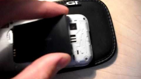 G1 Android, remove battery and SD card