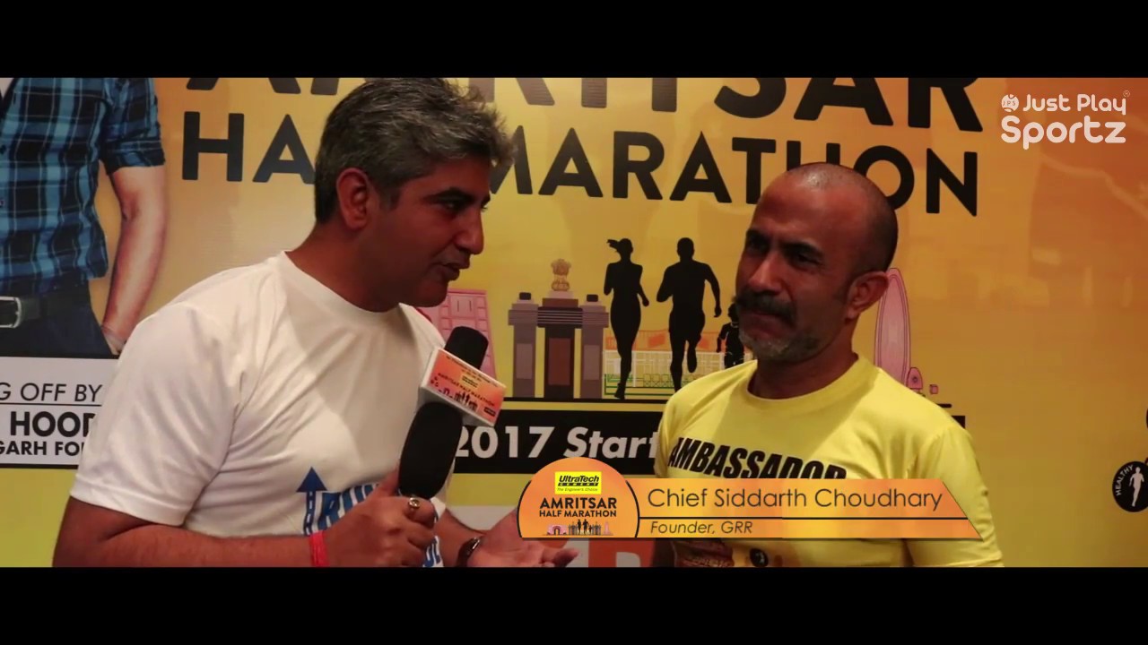 Hands On Steering to Ultratech Amritsar Half Marathon by Siddarth Choudhary amritsar hotels