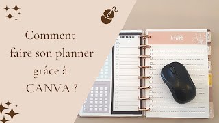 Comment faire son planner grâce à CANVA ?