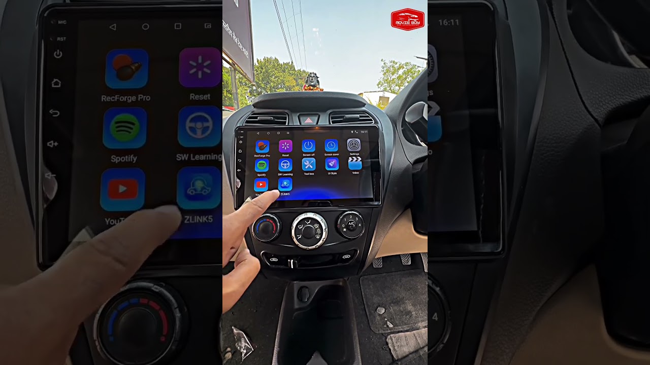 Hyundai Eon 2018 Android player Apple carplay reverse camera