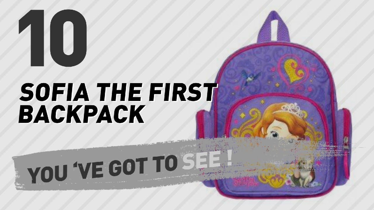 Sofia The First Backpack Great Collection, Just For You! // UK Best Sellers 2017