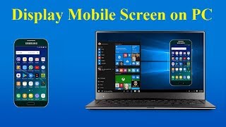 Do you want to see how display your mobile phone screen on windows pc
laptop using usb or wireless easily. in this video i will show cast
mi...