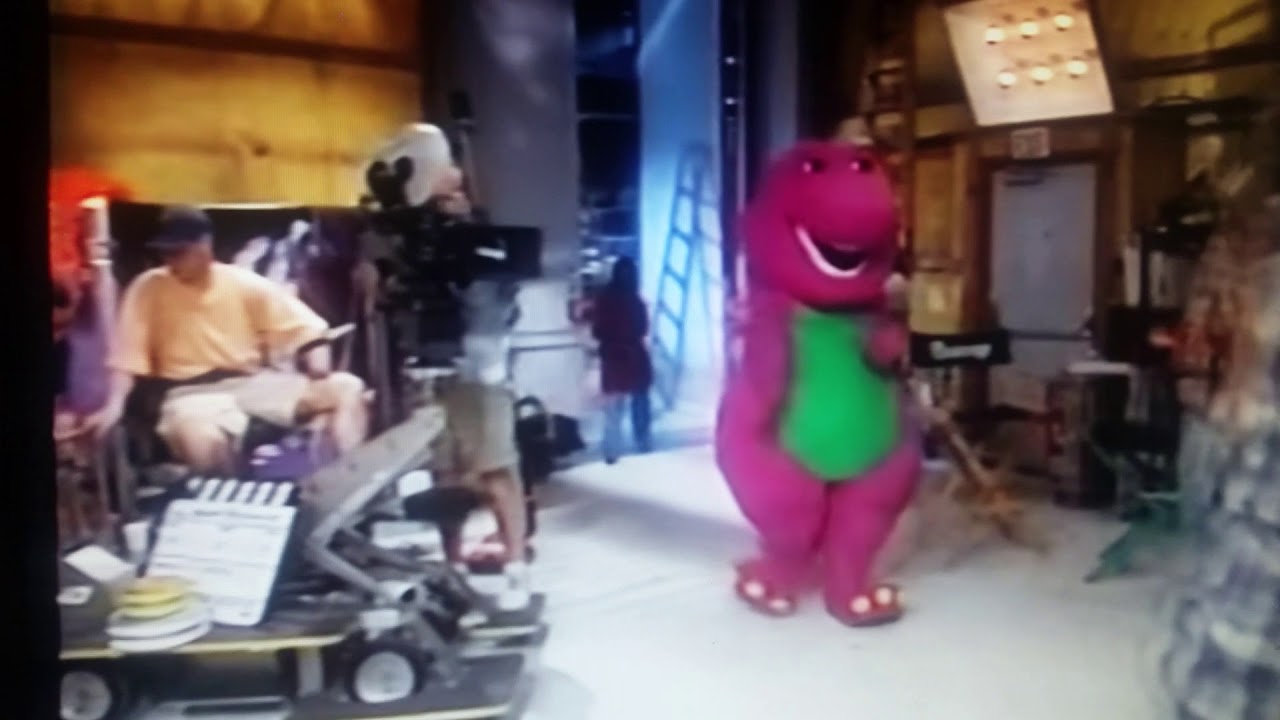 Barney Backstage Clip From Barneys Adventure Bus Youtube