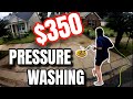 $350 Pressure Washing Job Recap