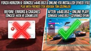 How to Update Forza Horizon 6 to v440 853 & Online Fix FHE01 & Crash Fix