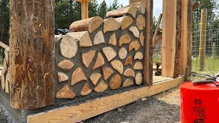 Cordwood sauna episode #6