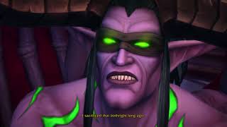 Illidan getting raped by the Prime Naaru Xe'ra