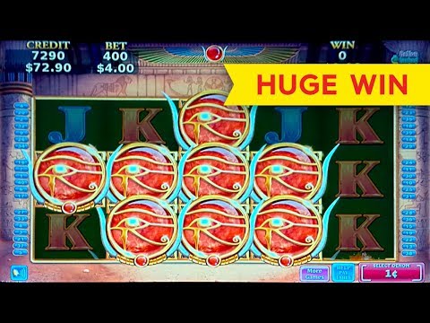 Sekhmet Mystery Slot - HUGE WIN - SUPER FREE GAMES!