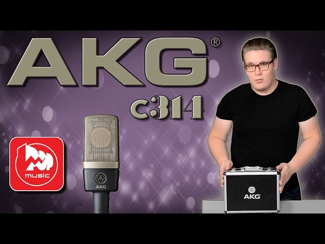 Студийный микрофон (пара) AKG C314MP