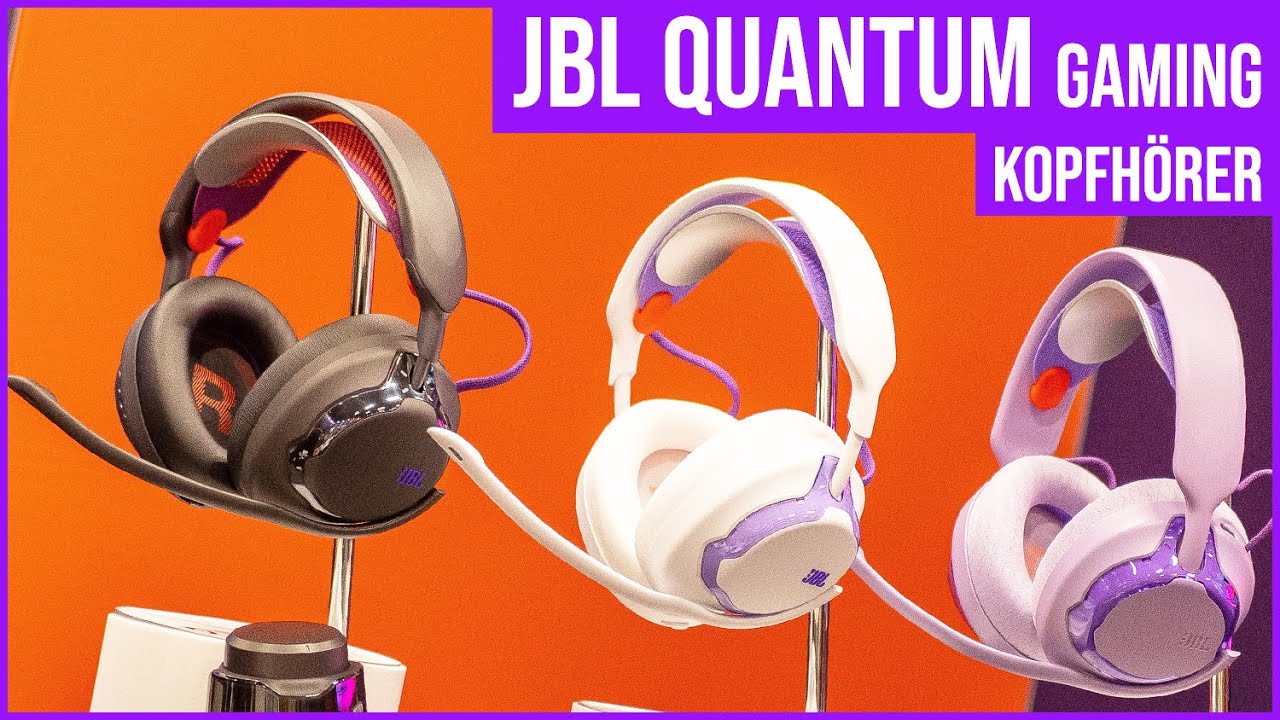 JBL Quantum 950, 650, 250 - neue Gaming Headsets mit Head Tracking im Hands on #Gamescom 2025