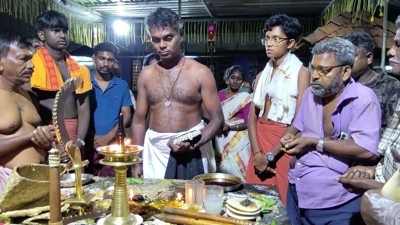 ചൂലിശ്ശേരി വേണുഗോപാൽ - മലവാഴി ആട്ടം #malavayattam #malavazhiyattam #folksong #bijeesh