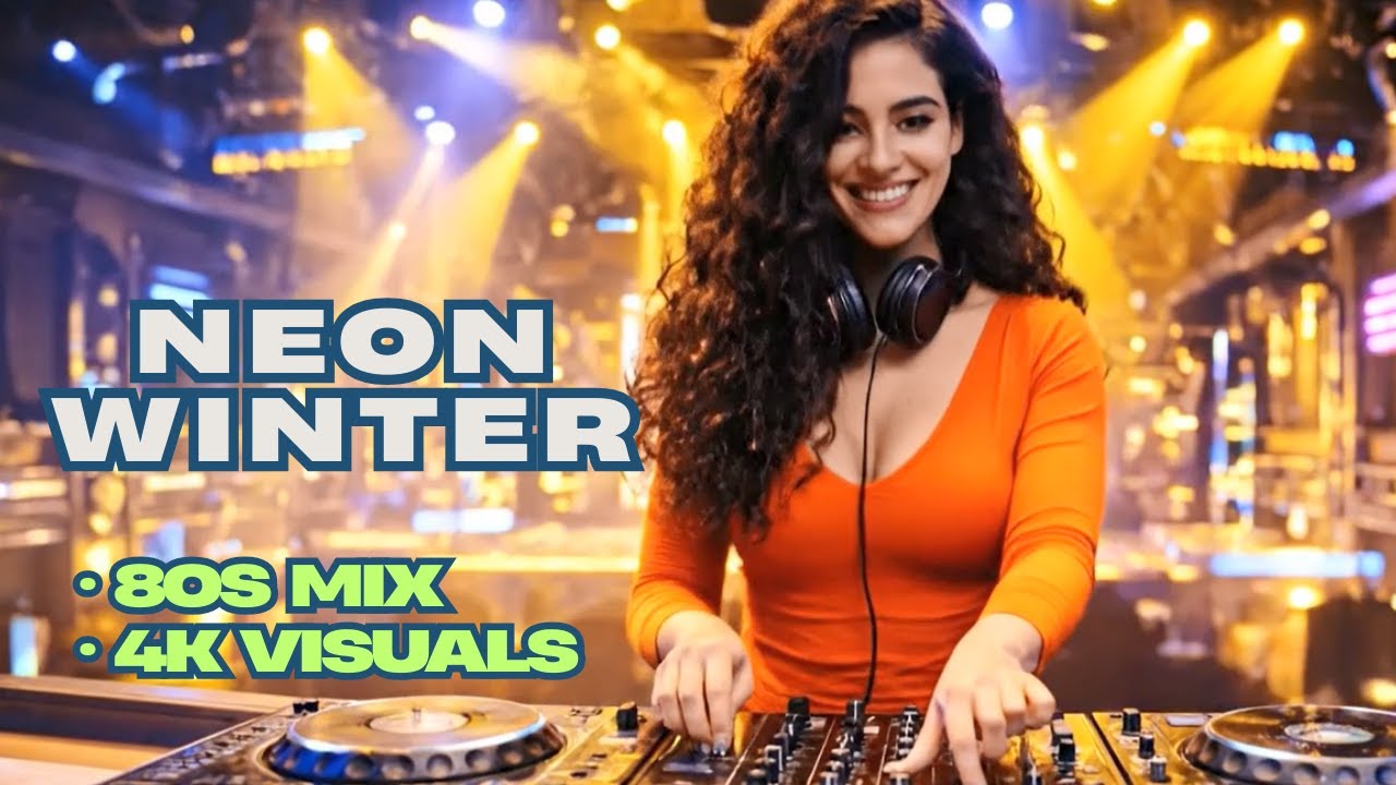 Neon Winter Disco • Neon Winter Love Stories 2026 • Italo Disco Nonstop Mix | Ultimate 4K Visuals