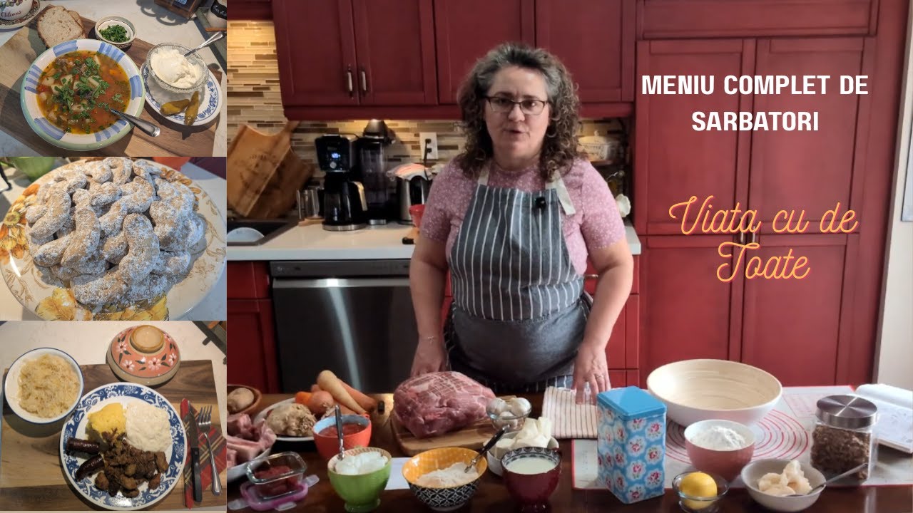 Ciorba vacuta,Sos Hrean,Pomana Porcului,Cornulete Nuca!(Traditional Romanian Christmas Dinner)