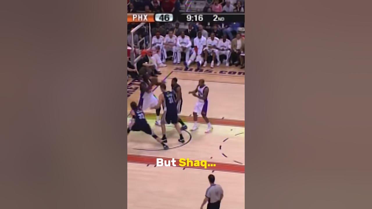 Shaq Was Just Different 😂 #nba #basketball #basketballplayer #edit
