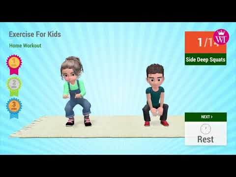 Video: Fitness Ed Esercizio Fisico Per Bambini Per Gruppo Di Età