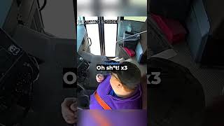7th Grade Hero Stops Runaway School Bus #shorts