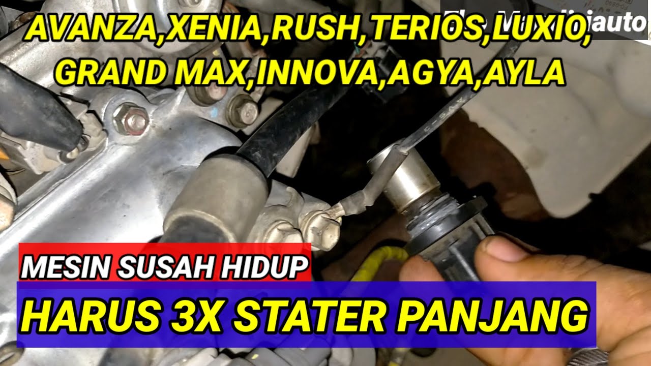 PENYEBAB MESIN SUSAH HIDUP,DTC P0340 CAMSHAFT POSITION (CMP) SENSOR CIRCUIT,AVANZA,RUSH,GRANDMAX.