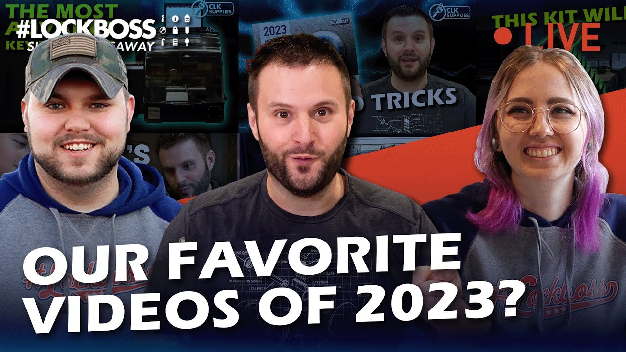 Best Locksmith Videos of 2023 Staff Picks Lockboss Show & Giveaway