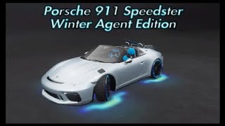 The Crew 2: Porsche 911 Speedster Winter Agent Edition Pro Settings