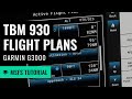 MSFS: TBM 930 - G3000 Flight Planning and ILS Approach - Microsoft Flight Simulator