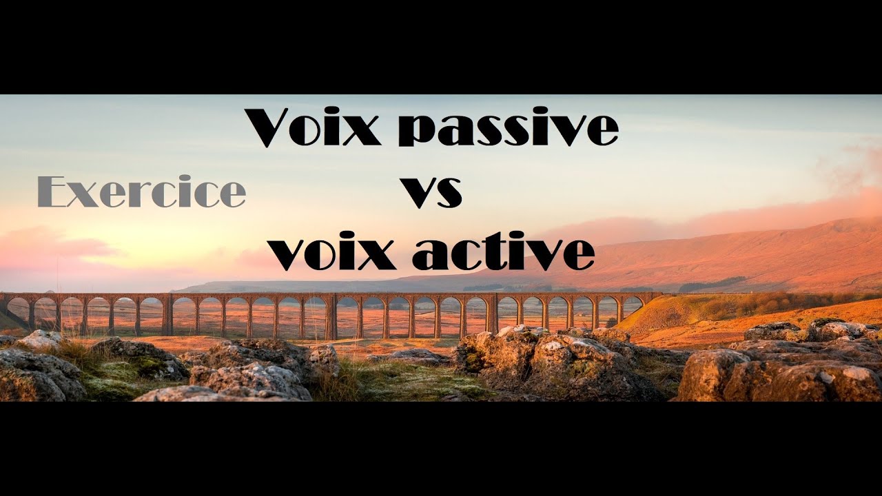 ANGLAIS EN MOINS DE 5 MIN : exercices voix active en voix passive - YouTube