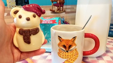 Adorable Polar Bear Hot Cocoa Bomb from Trader Joe