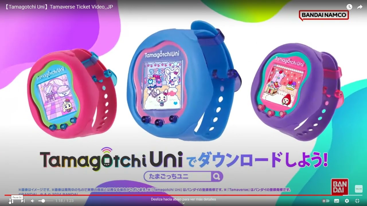 ¡Llegan los DLCs para Tamagotchi UNI!