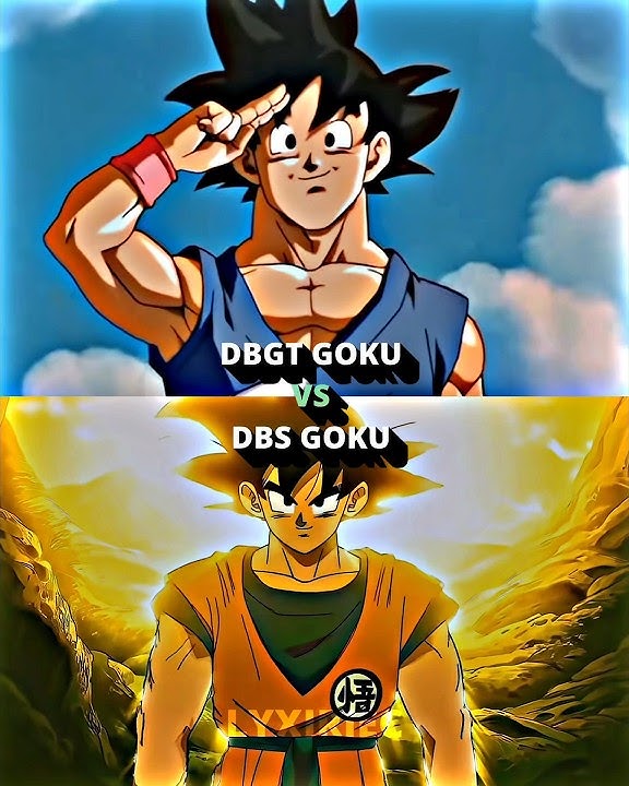 DBGT Goku vs DBS Goku