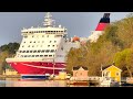 Arrival of ferry VIKING AMORELLA in Turku | Viking Line ferry | M/S Viking Amorella