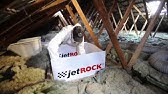 Jetrock 2 - Isolation des combles perdus en soufflage - YouTube
