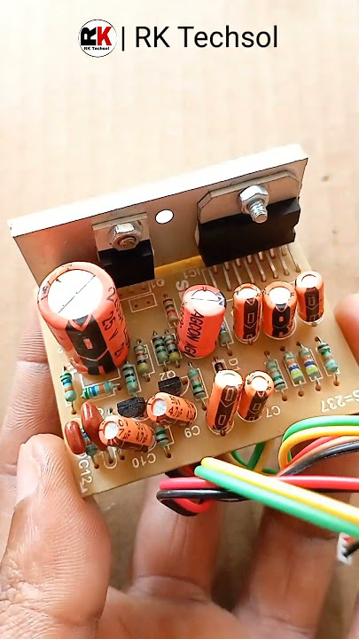 7297 audio amplifier circuit board 😱😱#shorts