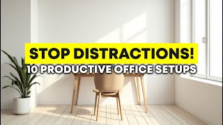 10 Aesthetic And Productive Home Office Ideas
