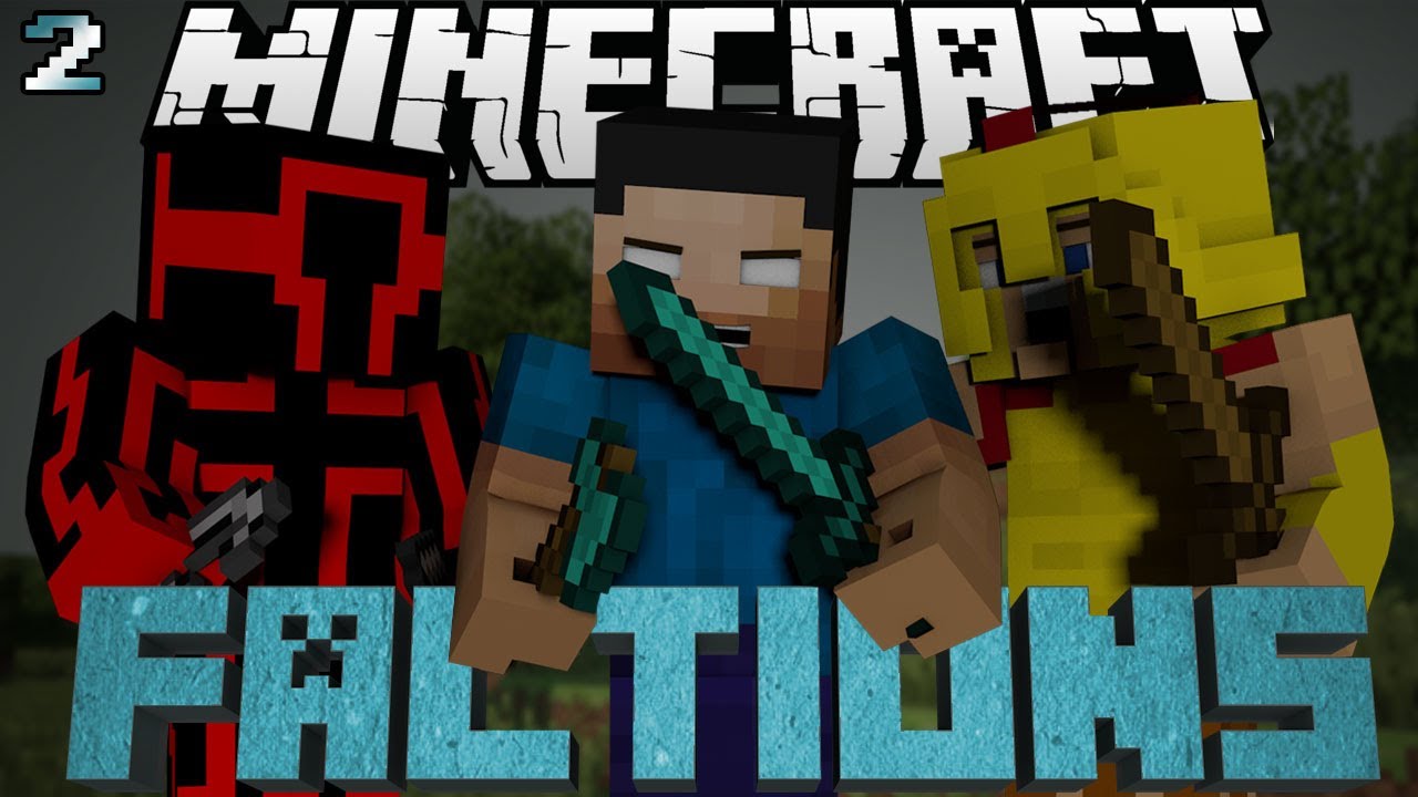 Minecraft: Factions Let's Play #2 "GETTING RAIDED" w/ Taz, Palmerater & Jhub