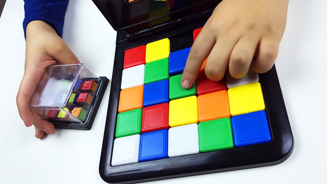New 2019 Magic Block Game Rubik's Battle Race Puzzle Cube 3D Kids Christmas Gift 