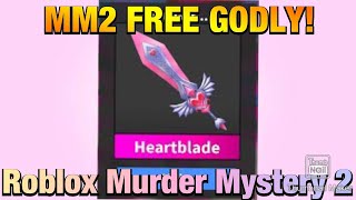 Heartblade Murder Mystery 2 (mm2) - Roblox - Outros jogos Roblox