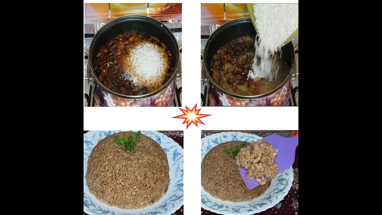 الرز الصياديه علي الطريقه الاسكندرانيه !!! هيظبط معاكي من أول مره 👌