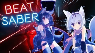 Beat Saber  Nightcore Rockefeller Street (FC  Expert) (Reupload)