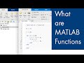 What Are Functions in MATLAB? | Managing Code in MATLAB