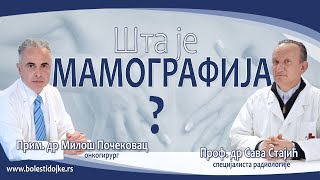 ŠTA JE MAMOGRAFIJA? (kada se izvodi, trajanje, bol, štetnost, rezultat), dr Stajić, dr Počekovac