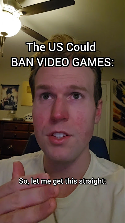 The US Could BAN VIDEO GAMES #shorts