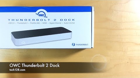 OWC Thunderbolt 2 Dock