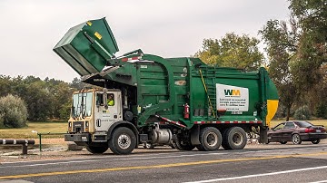 Mack MR - McNeilus Pacific Series Front Load Garbage Truck