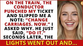 Conductor Handed Me A Note Saying “Change Carriages NOW” — Then The Train Went Dark
