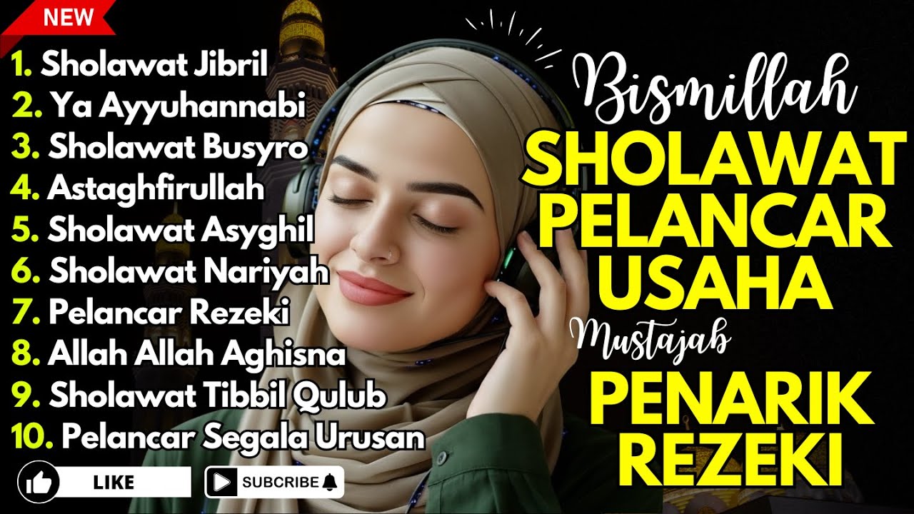 SHOLAWAT TERBARU 2026 | SHOLAWAT NABI PENARIK REJEKI | Sholawat Jibril, Sholawat Busyro, Nariyah